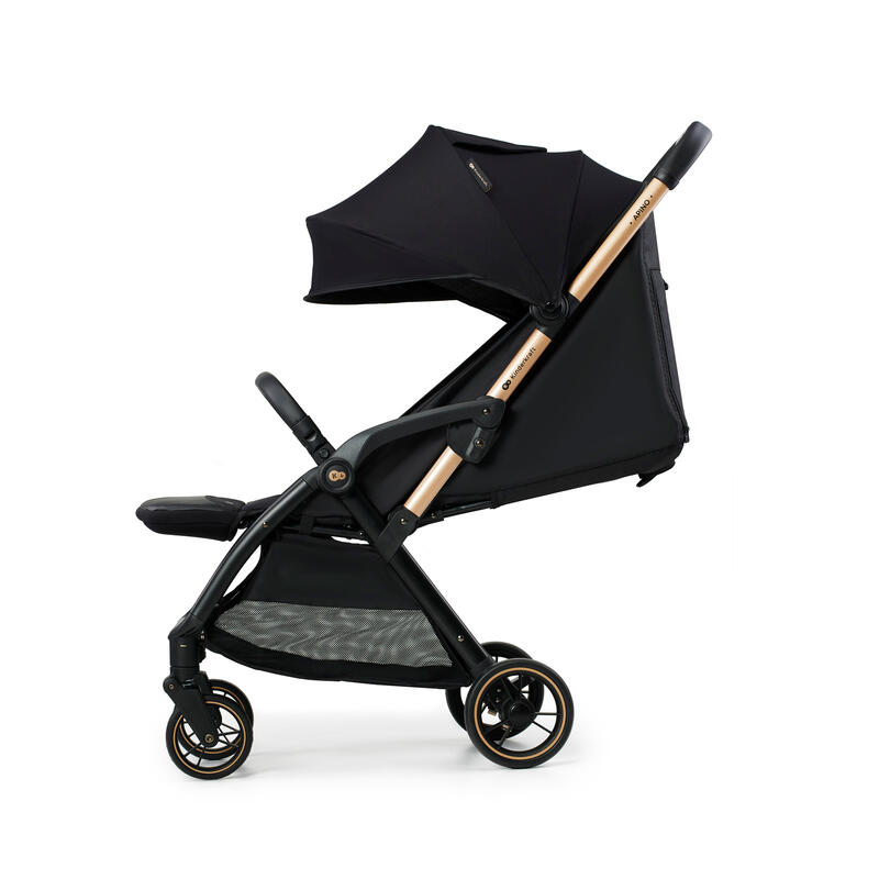 Carucior sport KINDERKRAFT Apino KSAPIN00BLK, 5 puncte, 0 luni+, negru