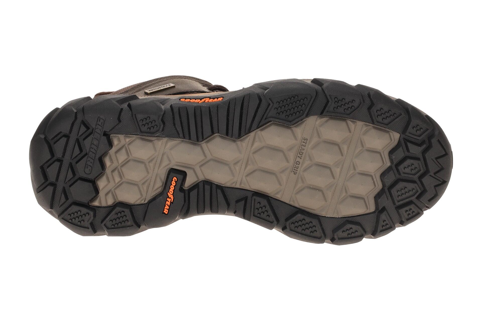 Skechers Santoro Schuhe Mid Sneaker braun wasserdicht SLIP-INS 7/7