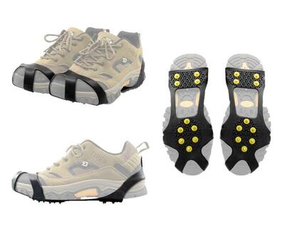 Spikes GRIPS Anti-Rutsch-Überzüge Größe L/40-43 Schuhe Eis