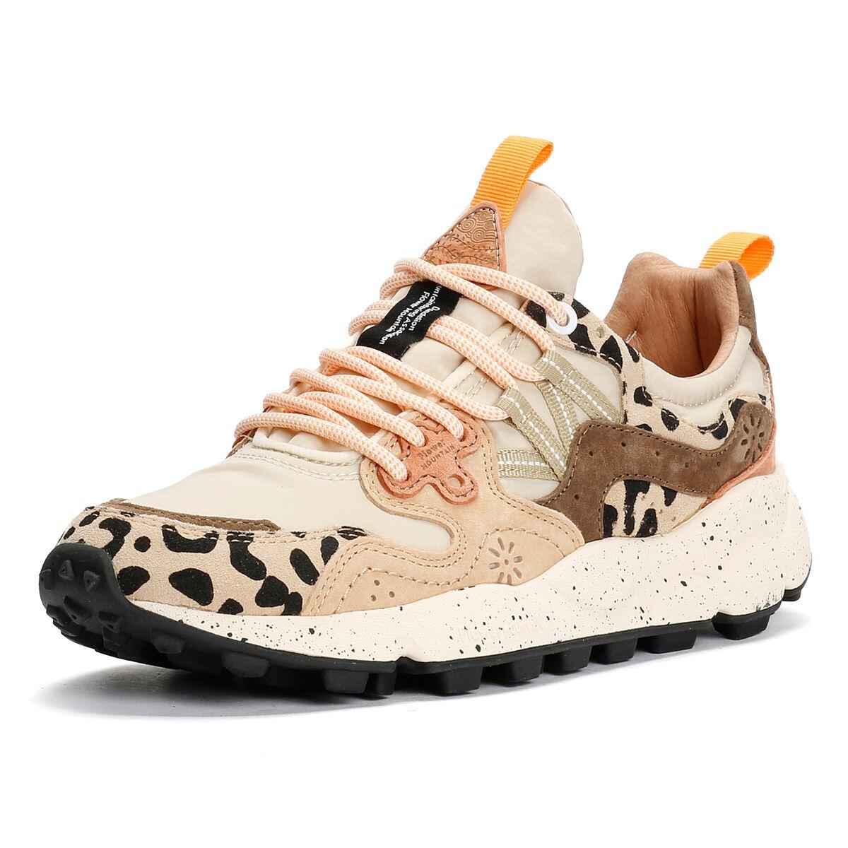 Flower Mountain Yamano 3 Women's Brown/Animal Trainers 3/6