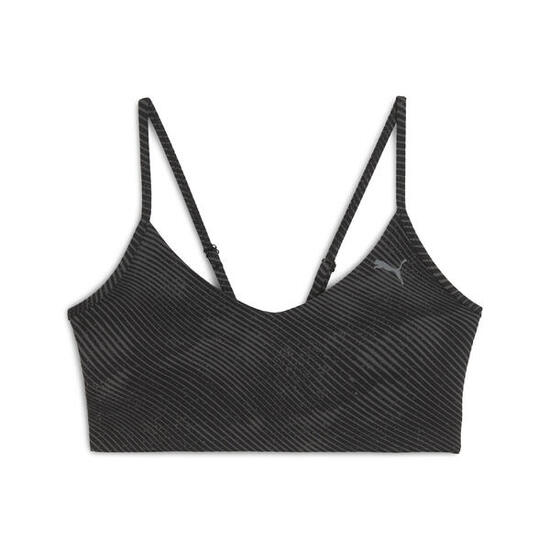 Brassière de sport CLOUDSPUN Femme PUMA Black Aop