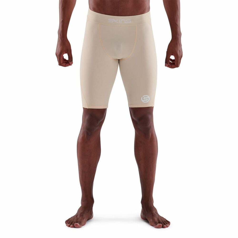 SKINS Men's Series-1 Running/Gym Half Tight Neutral
