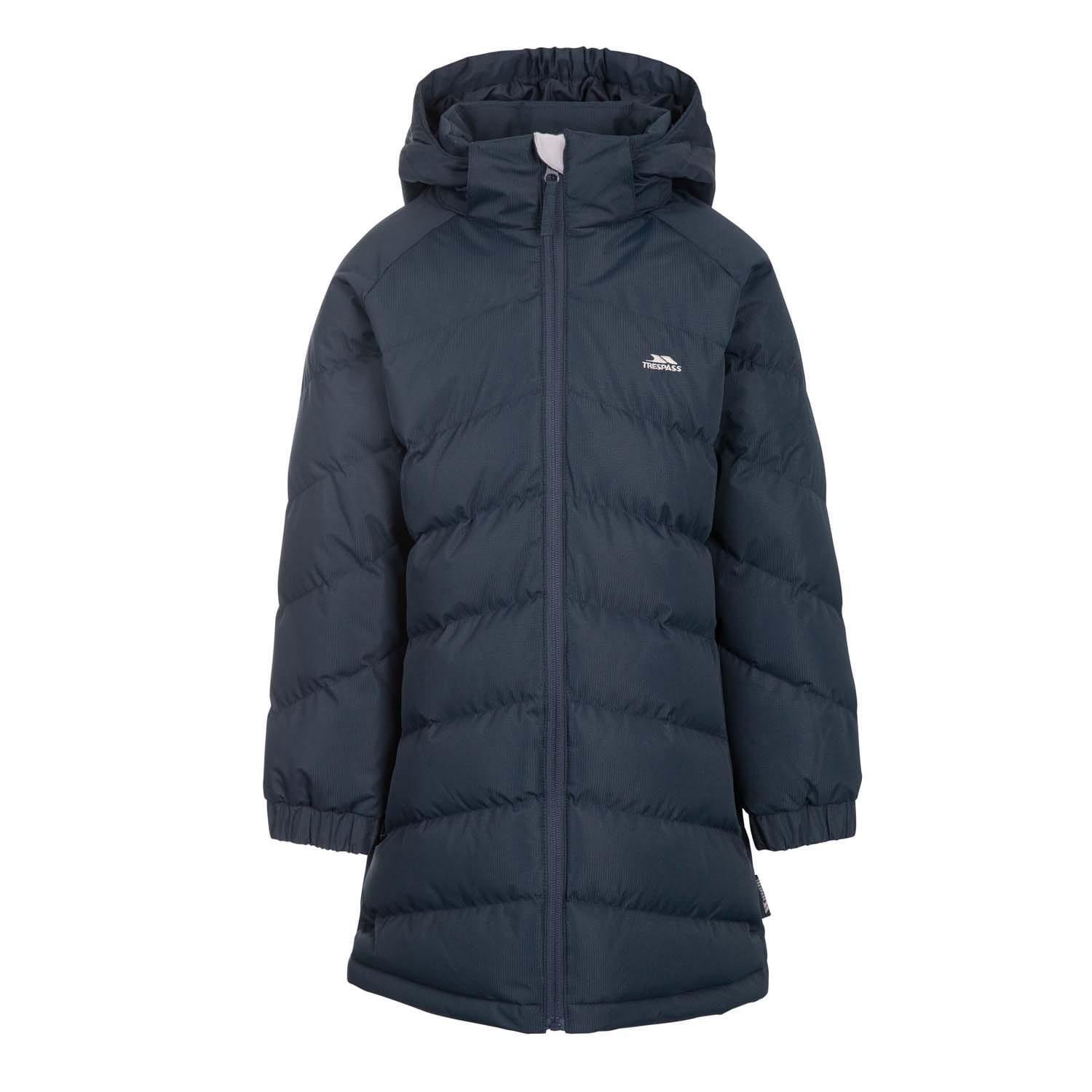 TRESPASS Childrens/Kids Faymont Padded Jacket (Navy)