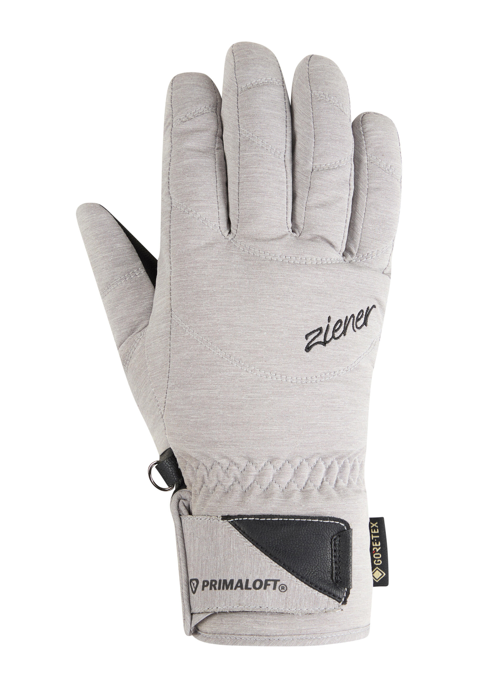 Gants de ski ZIENER KLENN-Z GTX PR gris clair 2/3