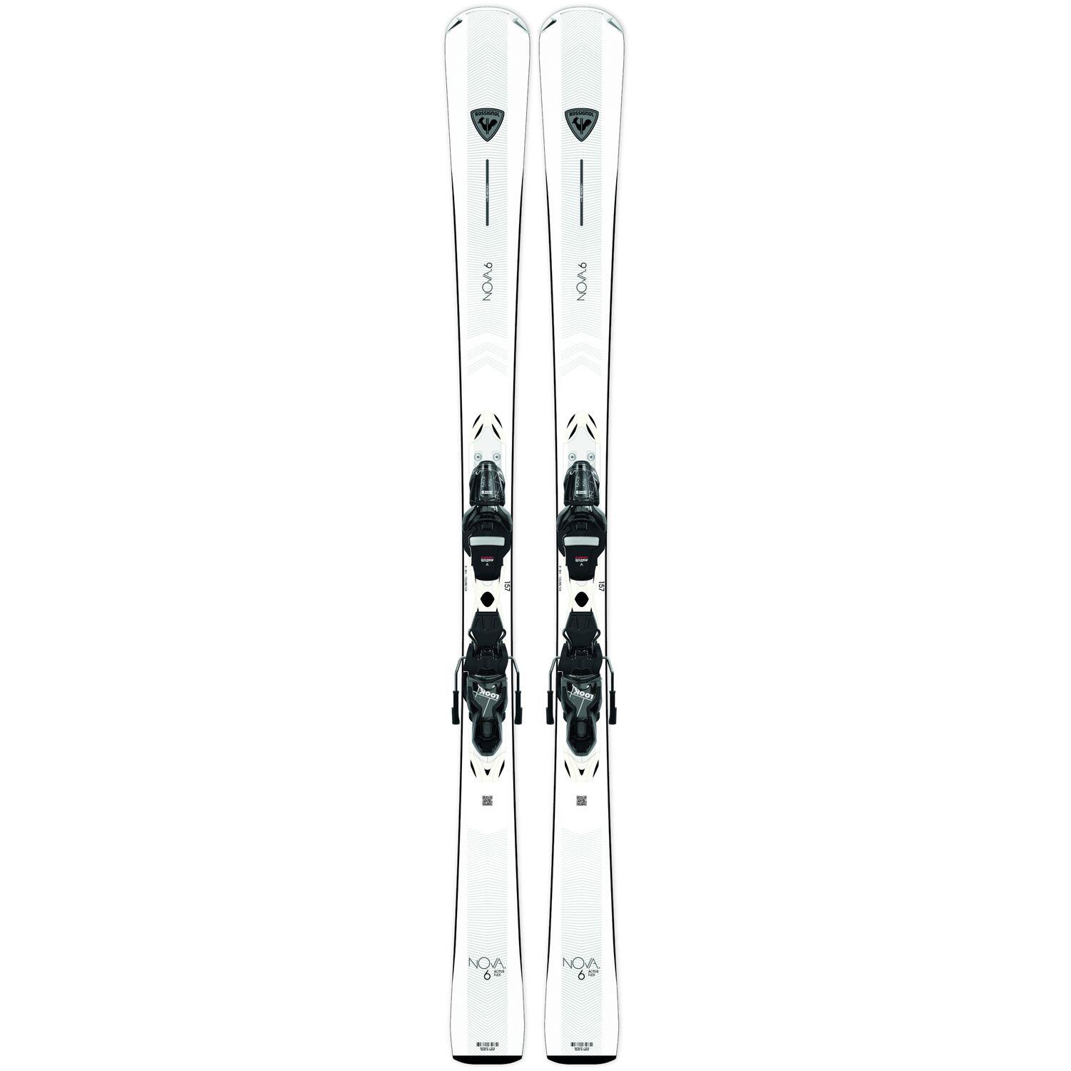 ROSSIGNOL Rossignol Nova 6 + XP11 Carvingové Lyže - 163cm - Bílá