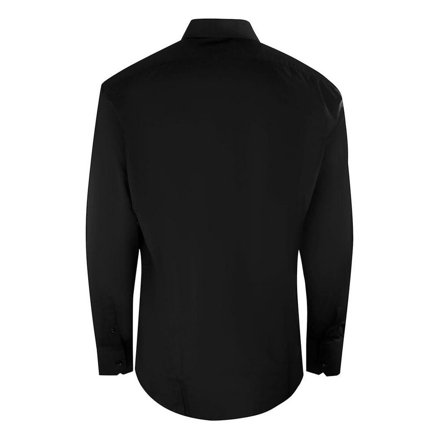 Hemd für , Langärmlig Herren Schwarz 2/2