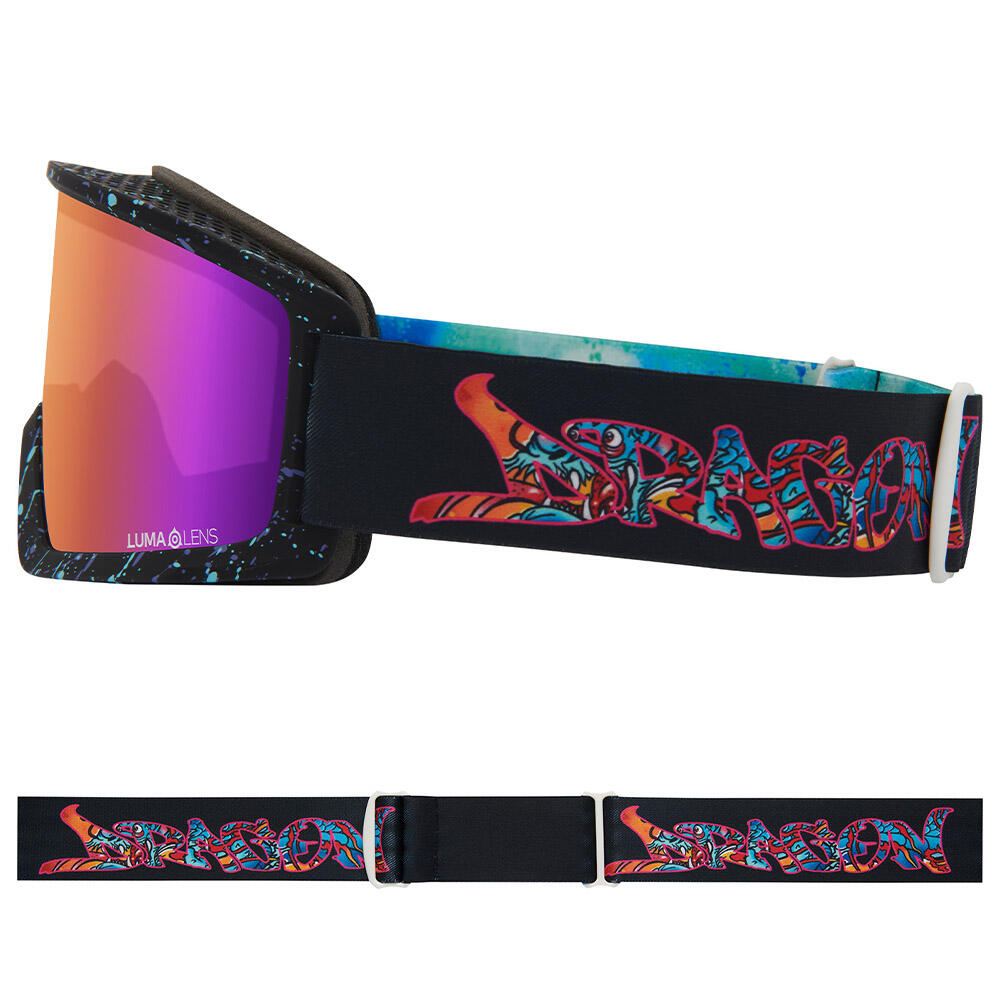 DX3 PLUS OTG Gafas De Esquí Unisex - Rattle Can/LL Purple Ionized & LL Violet 3/6