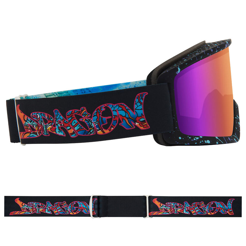 DX3 PLUS OTG Gafas De Esquí Unisex - Rattle Can/LL Purple Ionized & LL Violet 4/6