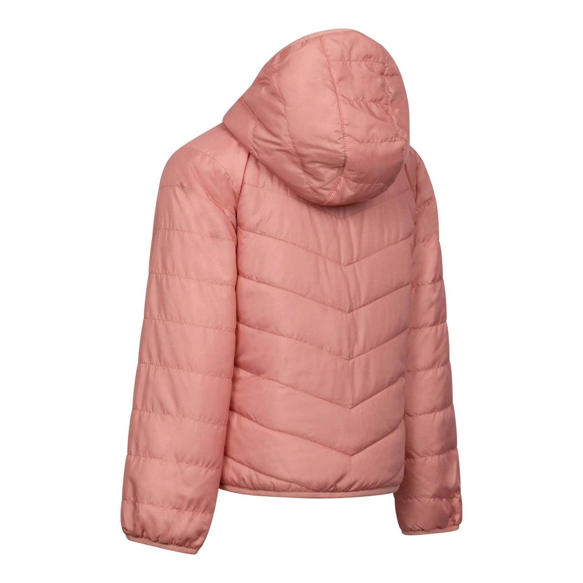 Kinder/Kinder Dessie Omkeerbaar Gewatteerd Jasje (Middenroze) 2/5
