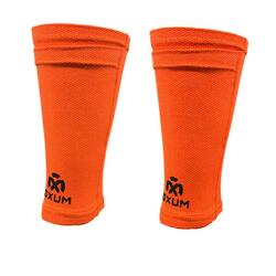 Support protège-tibias tissu Orange S