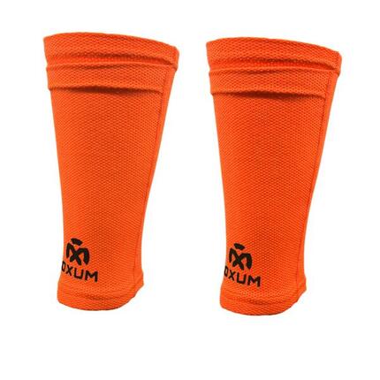 Support protège-tibias tissu Orange S