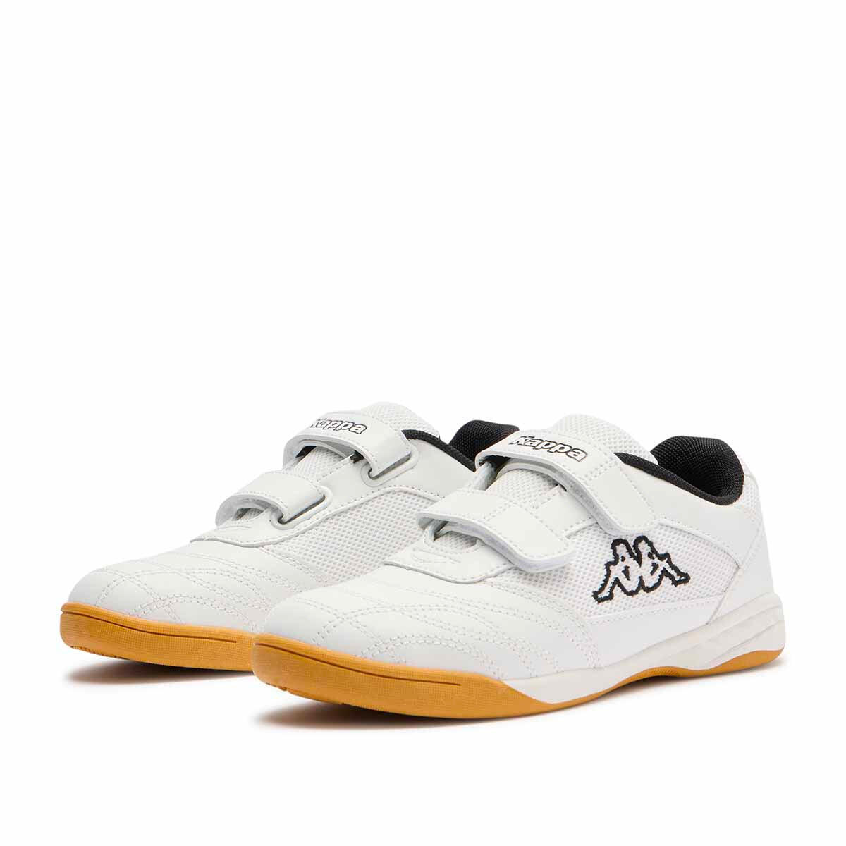 Baskets enfant Mick V blanc, noir 2/6