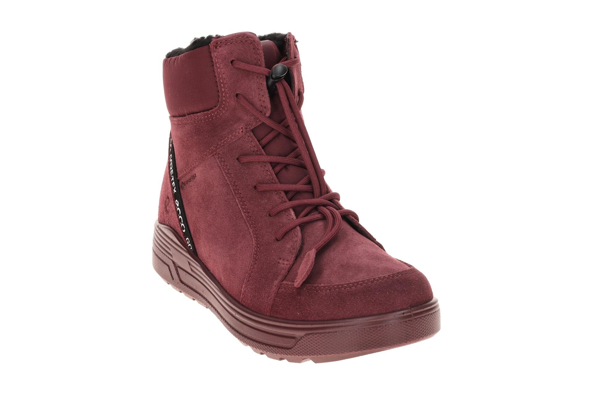 ecco Urban Junior Stiefel dunkelrot Warmfutter GORE-TEX 3/7