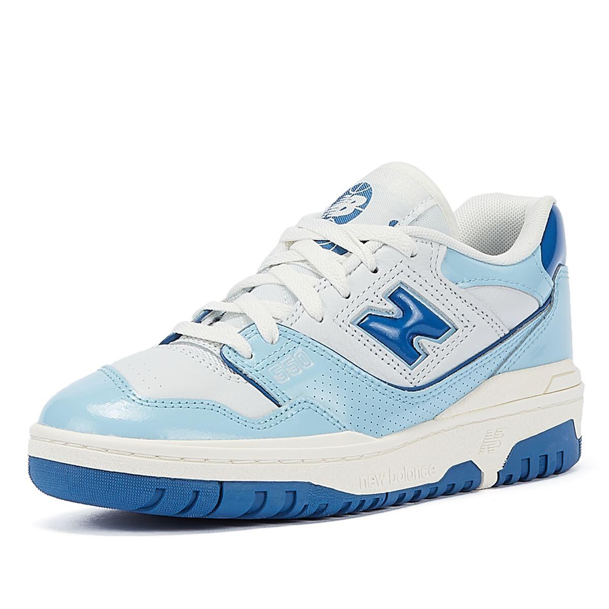 New Balance 550 Chrome Blue Patent 3/6