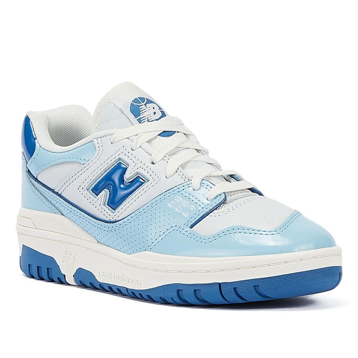 New Balance 550 Chrome Blue Patent 2/6