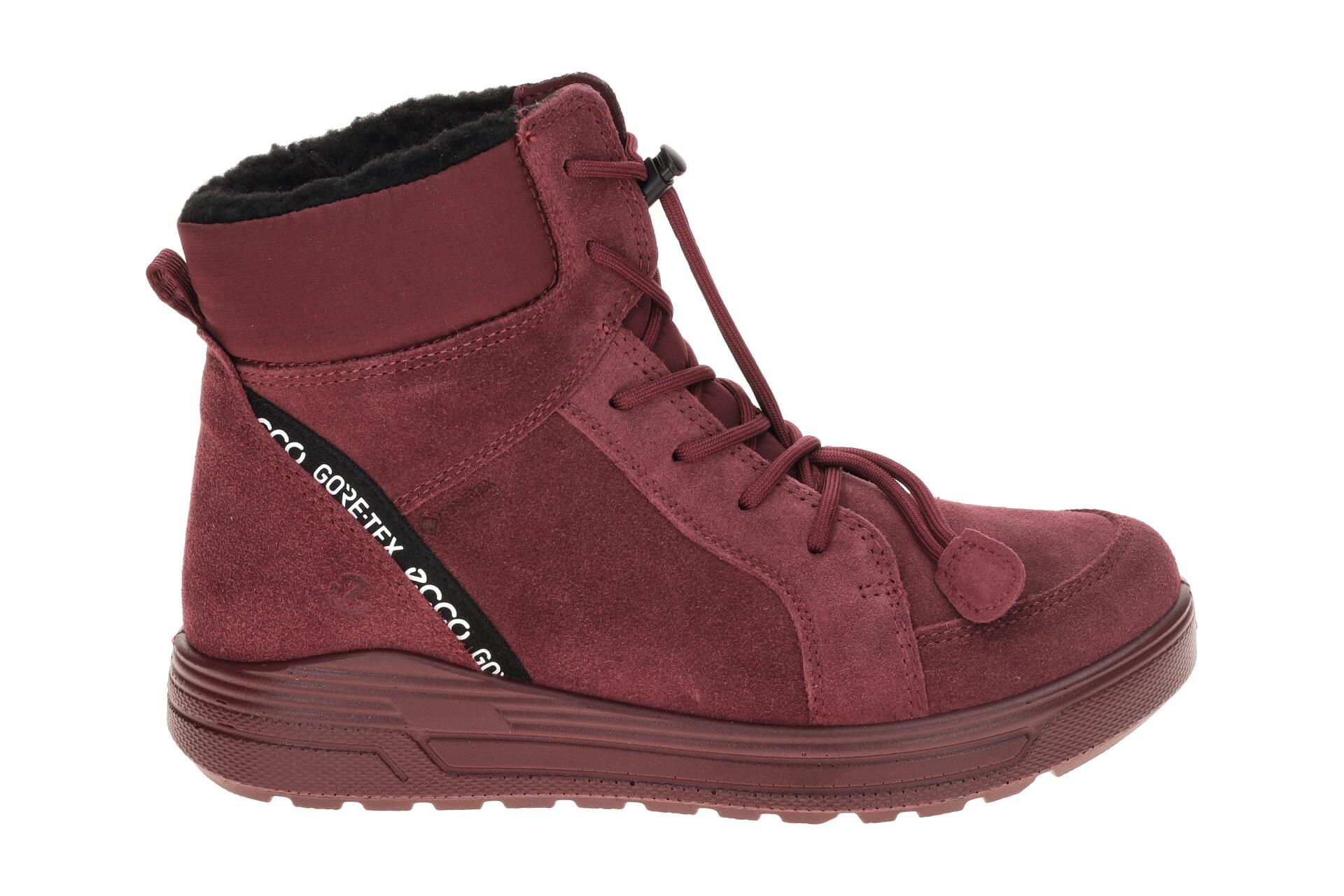 ecco Urban Junior Stiefel dunkelrot Warmfutter GORE-TEX 2/7