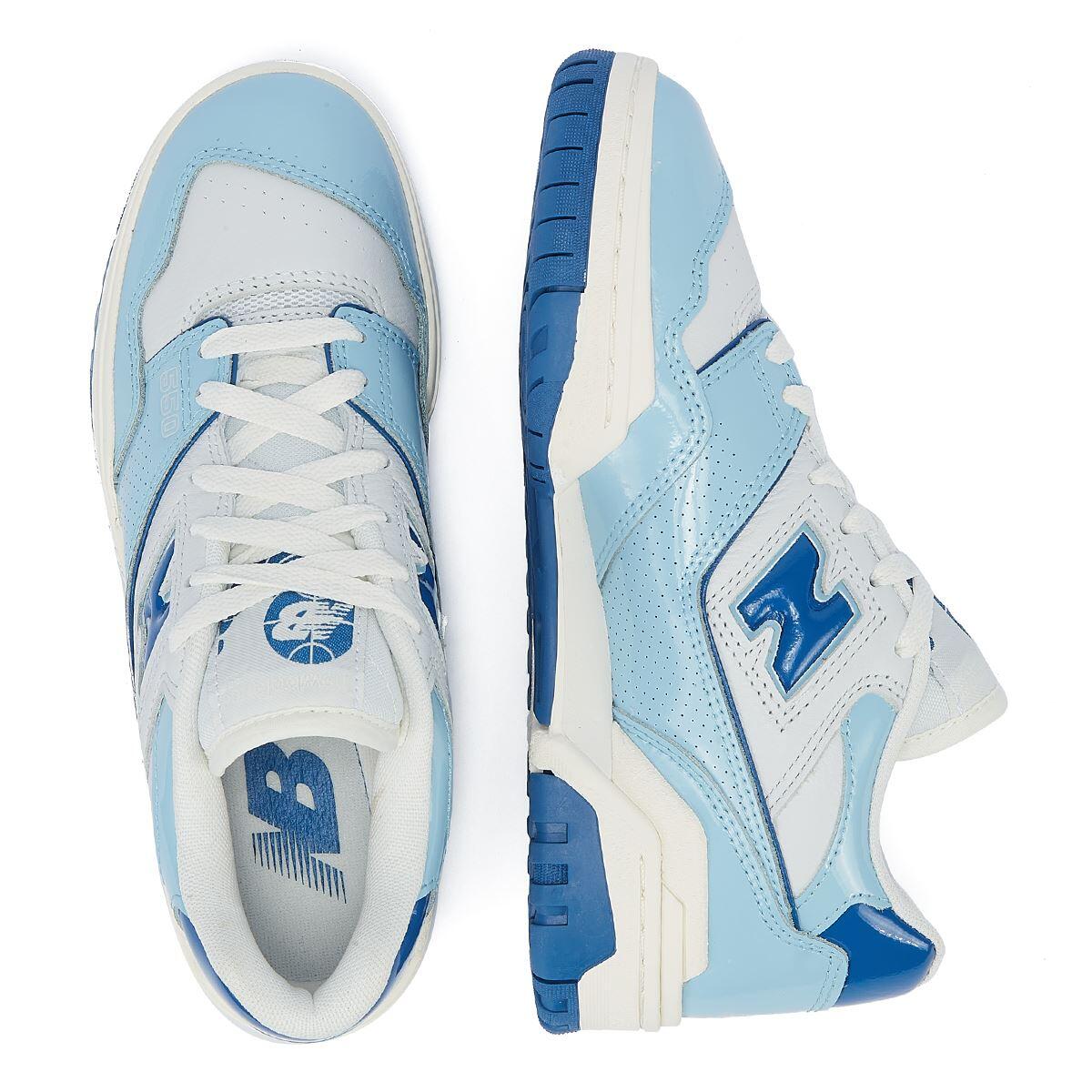 New Balance 550 Chrome Blue Patent 6/6