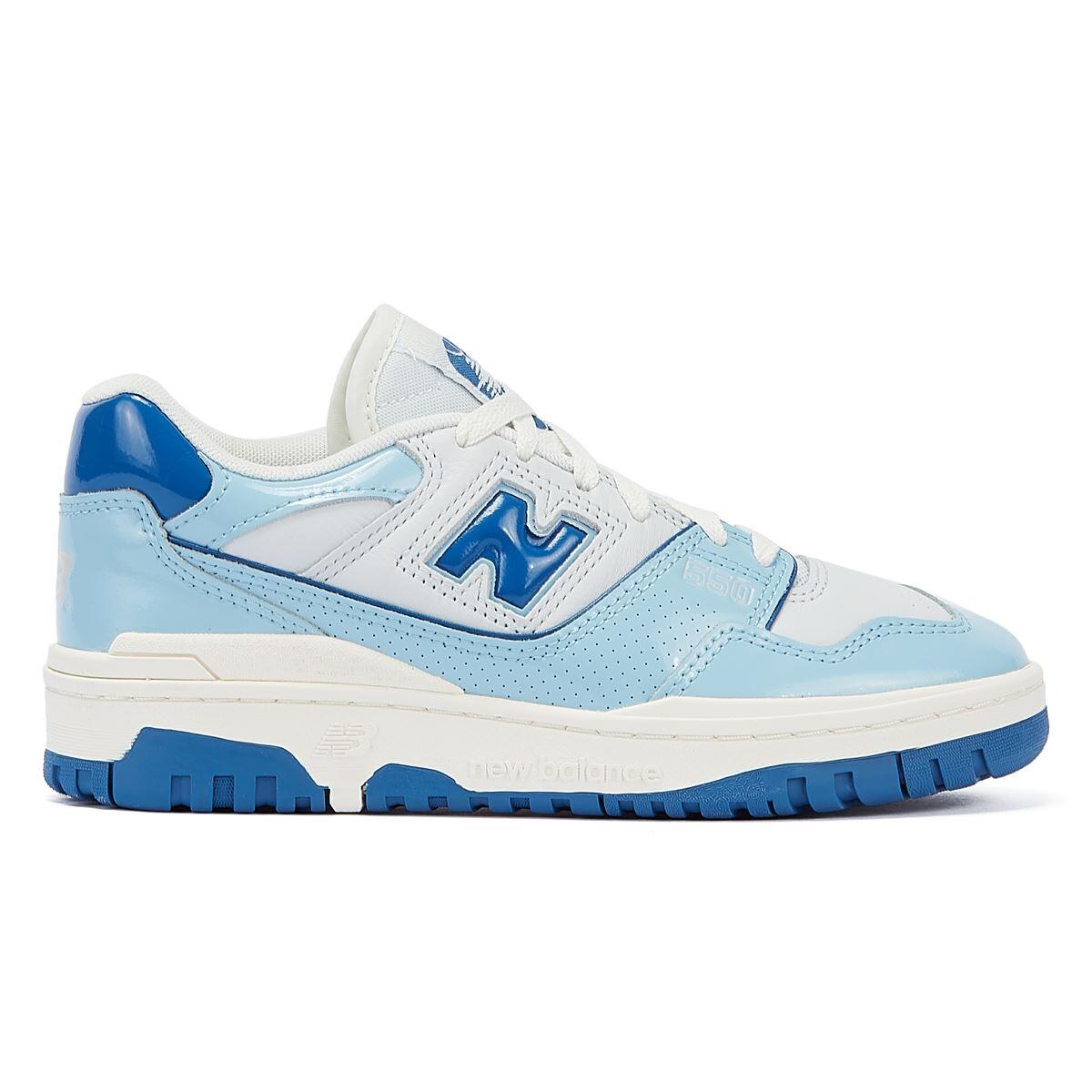 New Balance 550 Chrome Blue Patent 4/6