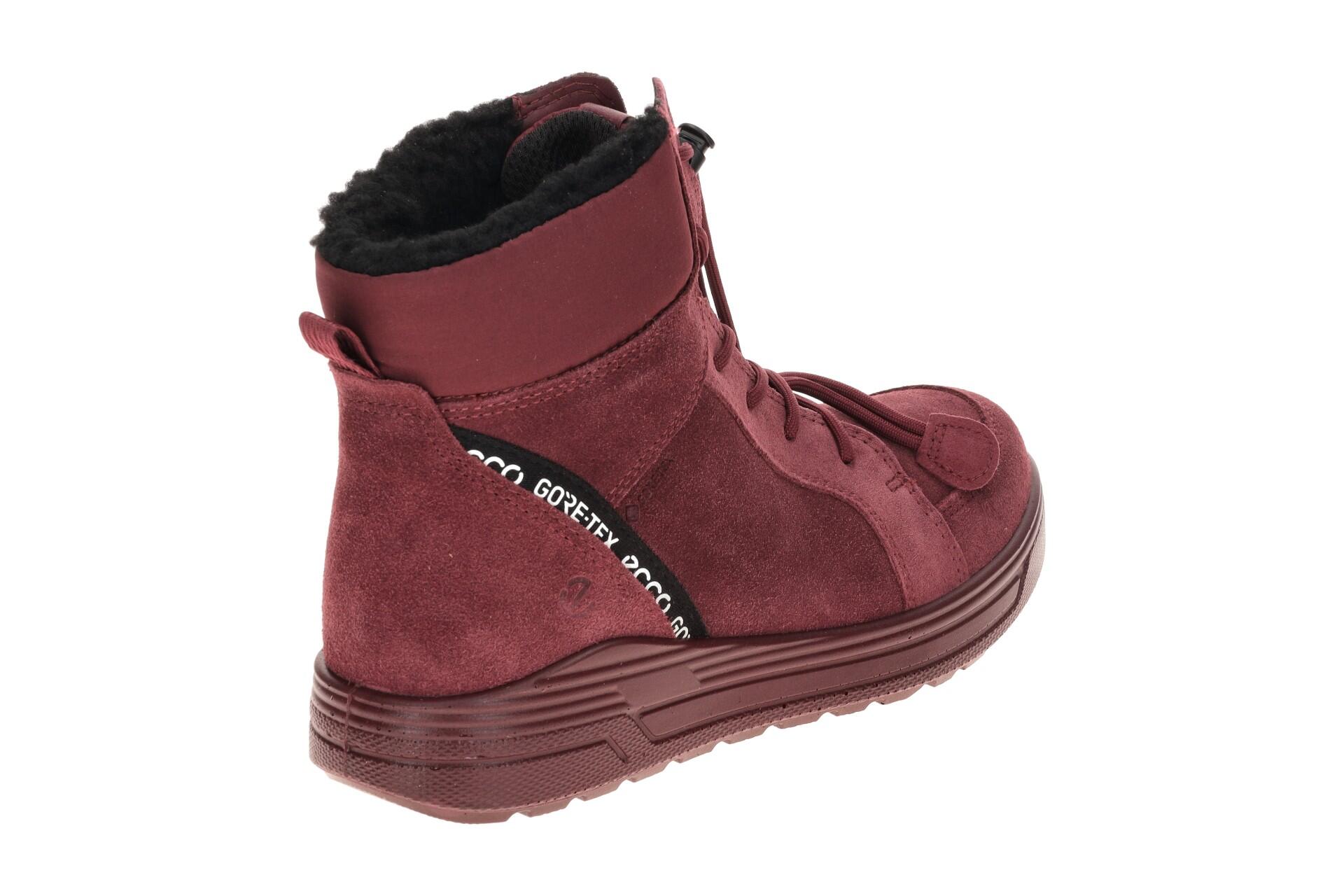 ecco Urban Junior Stiefel dunkelrot Warmfutter GORE-TEX 4/7
