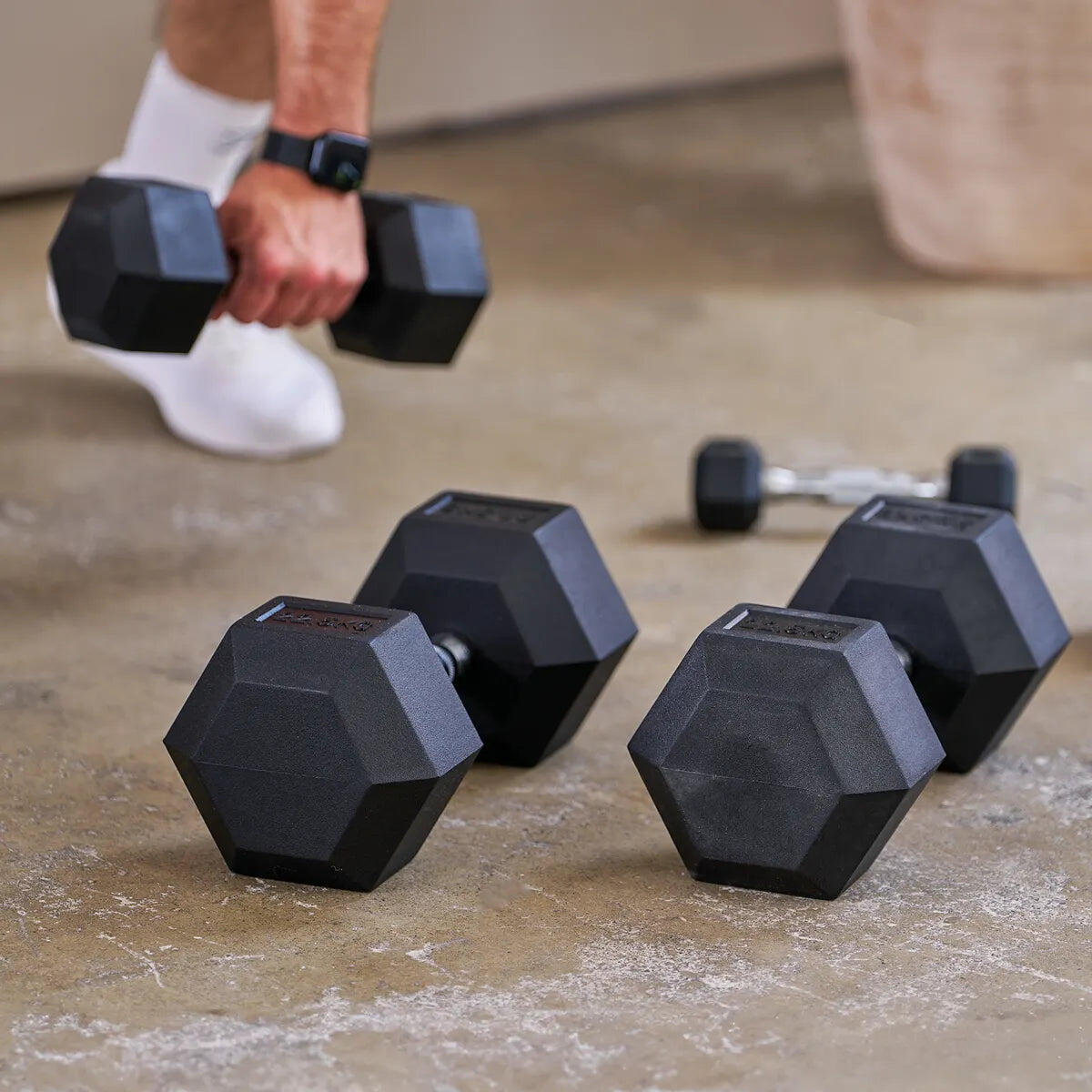 Mancuerna HEXAGON 1x6 kg Hammer 3/7