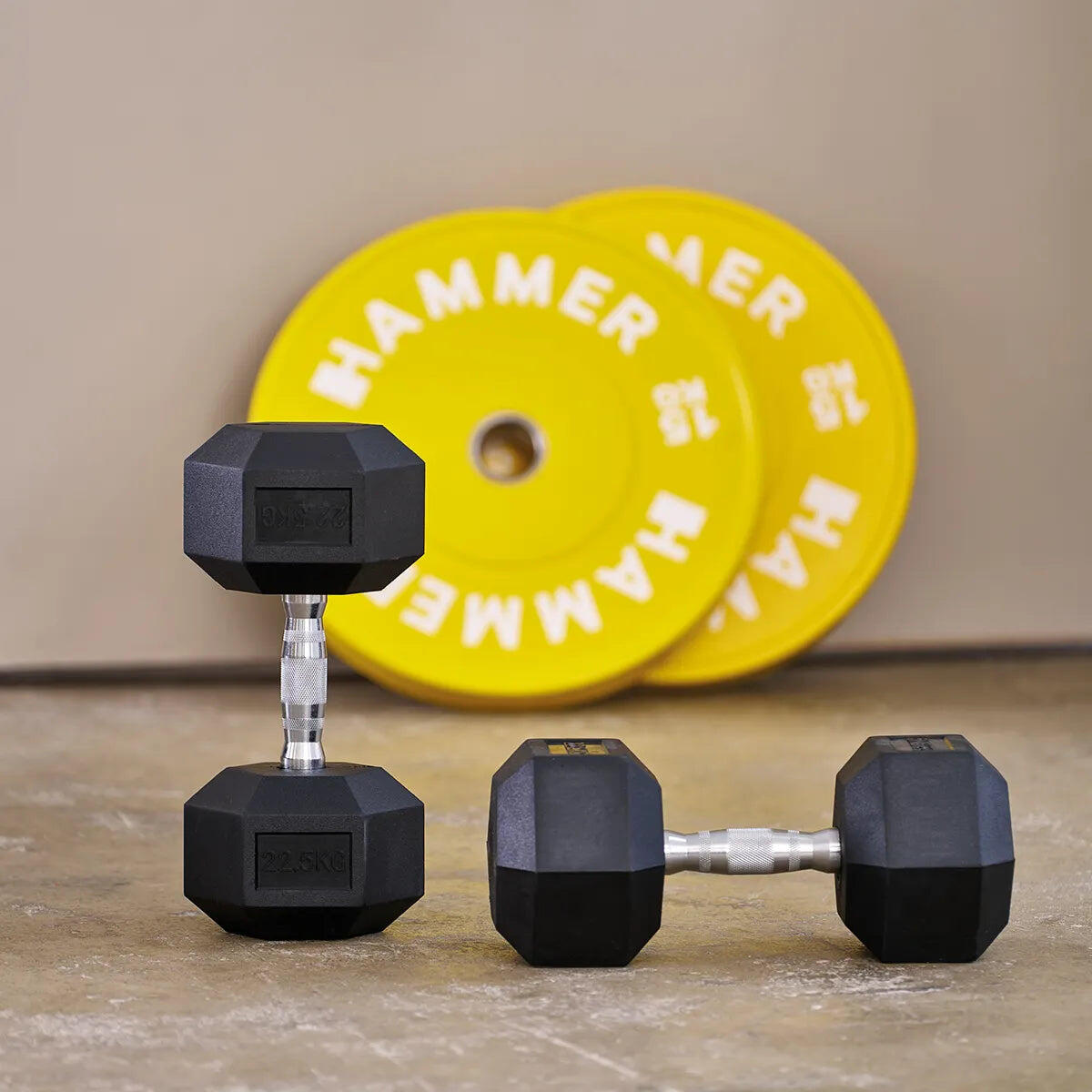 Mancuerna HEXAGON 1x6 kg Hammer 2/7