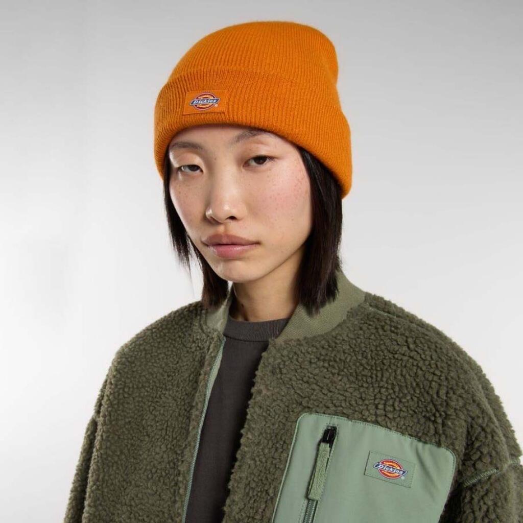 Bonnet Dickies Modèle Gibsland Beanie Couleur Orange 4/5