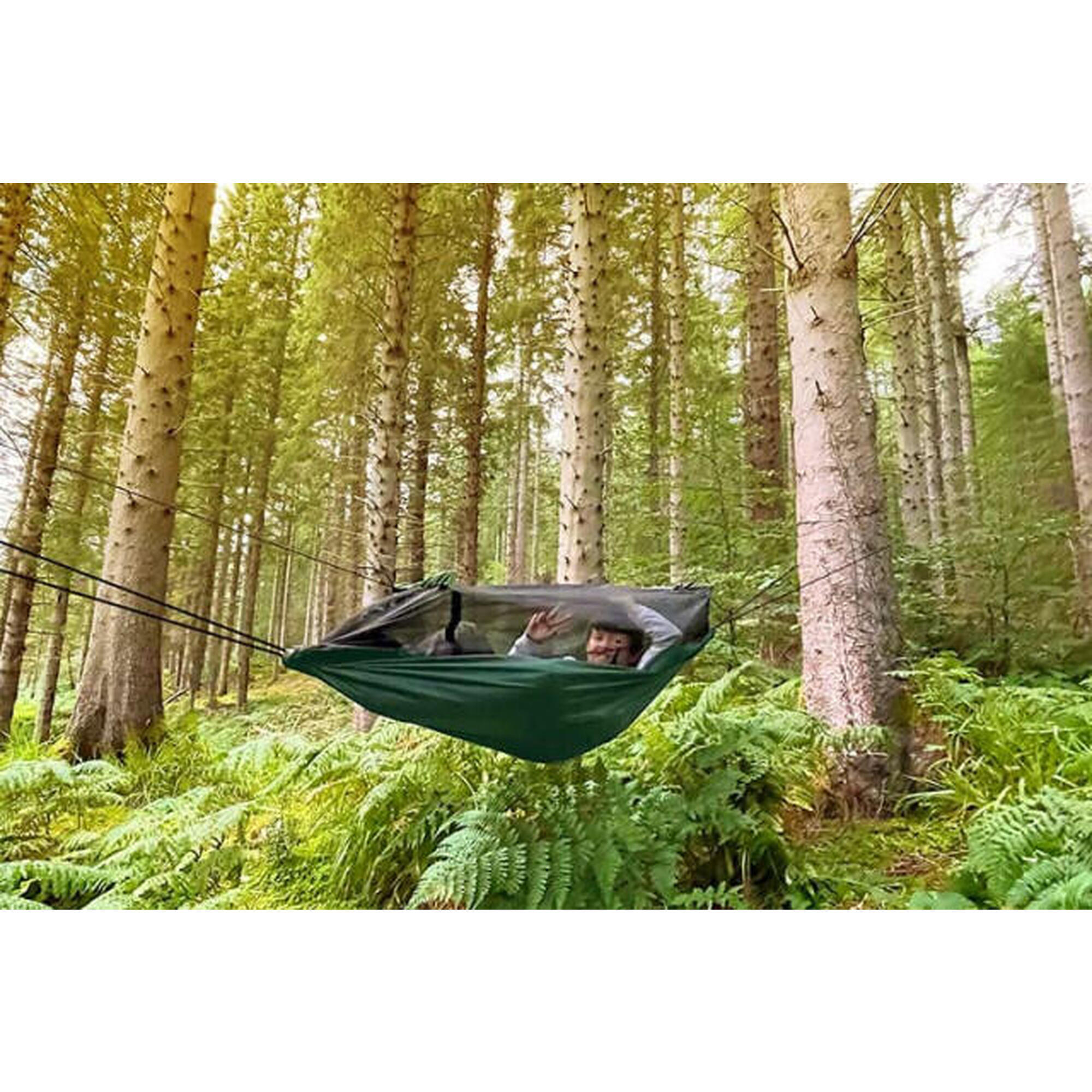 Hamac DD Junior Frontline DD Hammock olive green 1.9 x 1.1 m