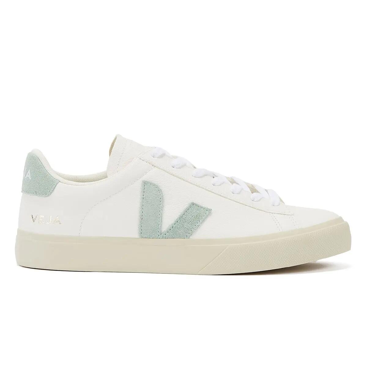 Veja Campo Extra White/Matcha Men's White Trainers 4/6