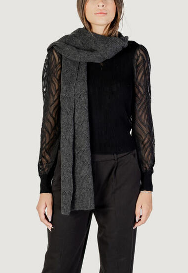 Sciarpe e guanti Donna ONLAURORA STRUCTURED KNIT SCARF CC Antracite