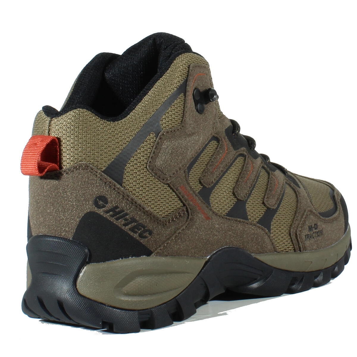 Botas Caminhada Masculina Hi-Tec Cervus Mid Castanho Impermeáveis E Duráveis 2/7