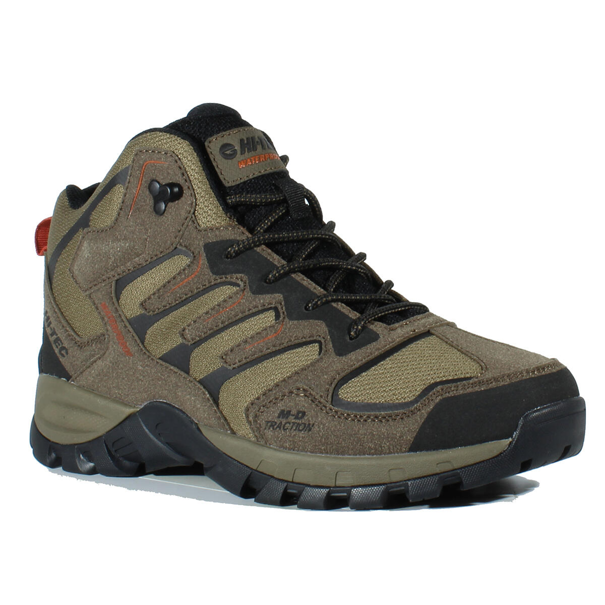Botas Caminhada Masculina Hi-Tec Cervus Mid Castanho Impermeáveis E Duráveis 6/7