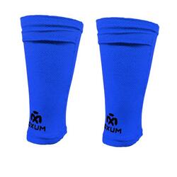 Support protège-tibias tissu Bleu S