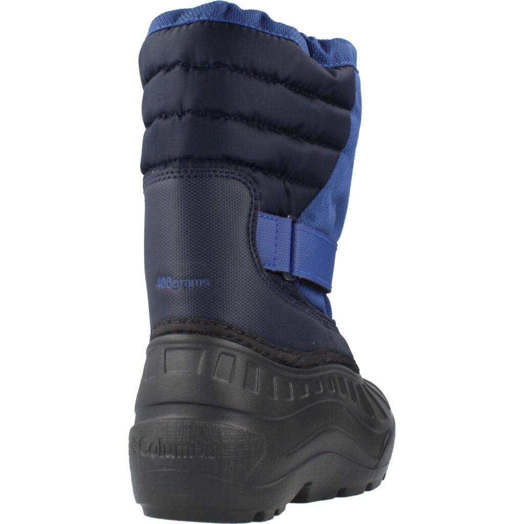 Bottes Columbia Modèle Childrens Powderbug Snow Couleur Bleu 3/5