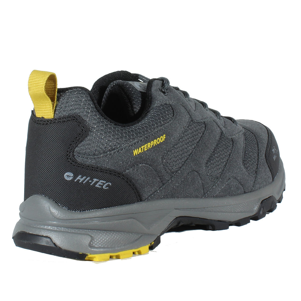 Zapatillas Senderismo Hombre Hi-Tec Sensitive Low WP Charcoal Impermeables 2/7