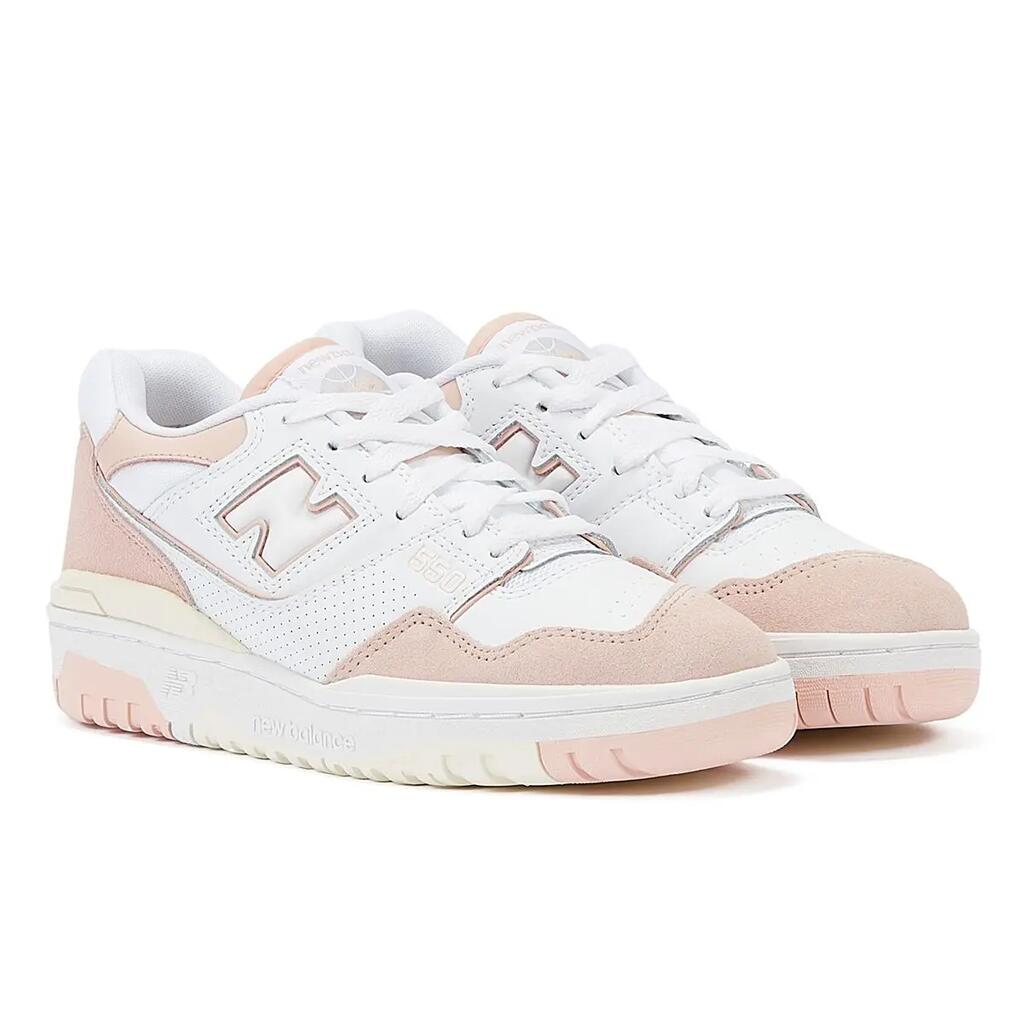 Unisex - Lifestyle - Shoes - Low-top synthetic - 550 - White/Pink