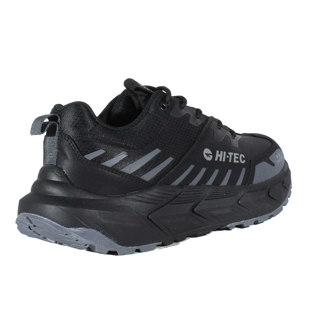 Zapatillas Senderismo Hombre Hi-Tec Hardcross Low Verde Negro/Gris Resistentes 2/7