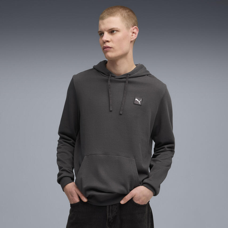 Męska bluza z kapturem Essentials Elevated PUMA Dusky Gray