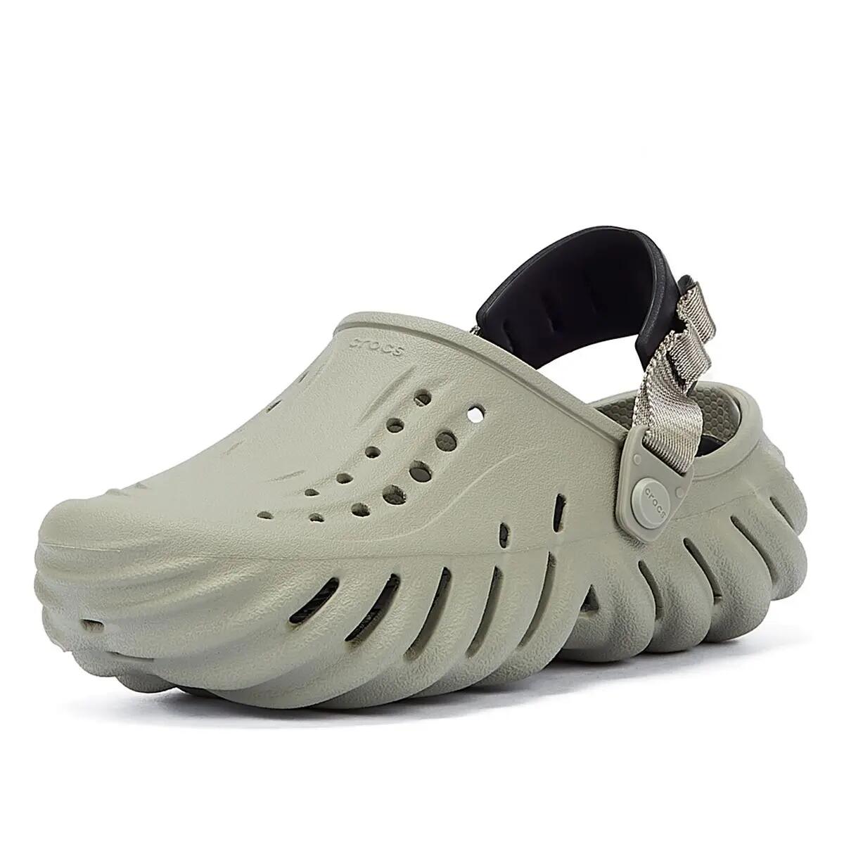 Crocs Echo Grey Clogs 2/6