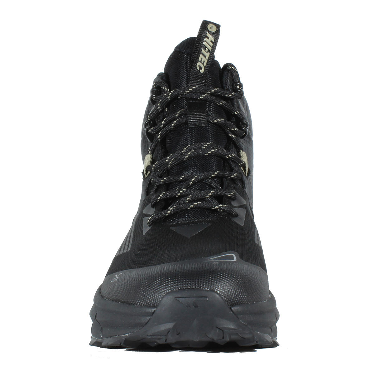 Botines Senderismo Hombre Hi-Tec Fuse Trail Mid WP Negro Impermeables 6/7