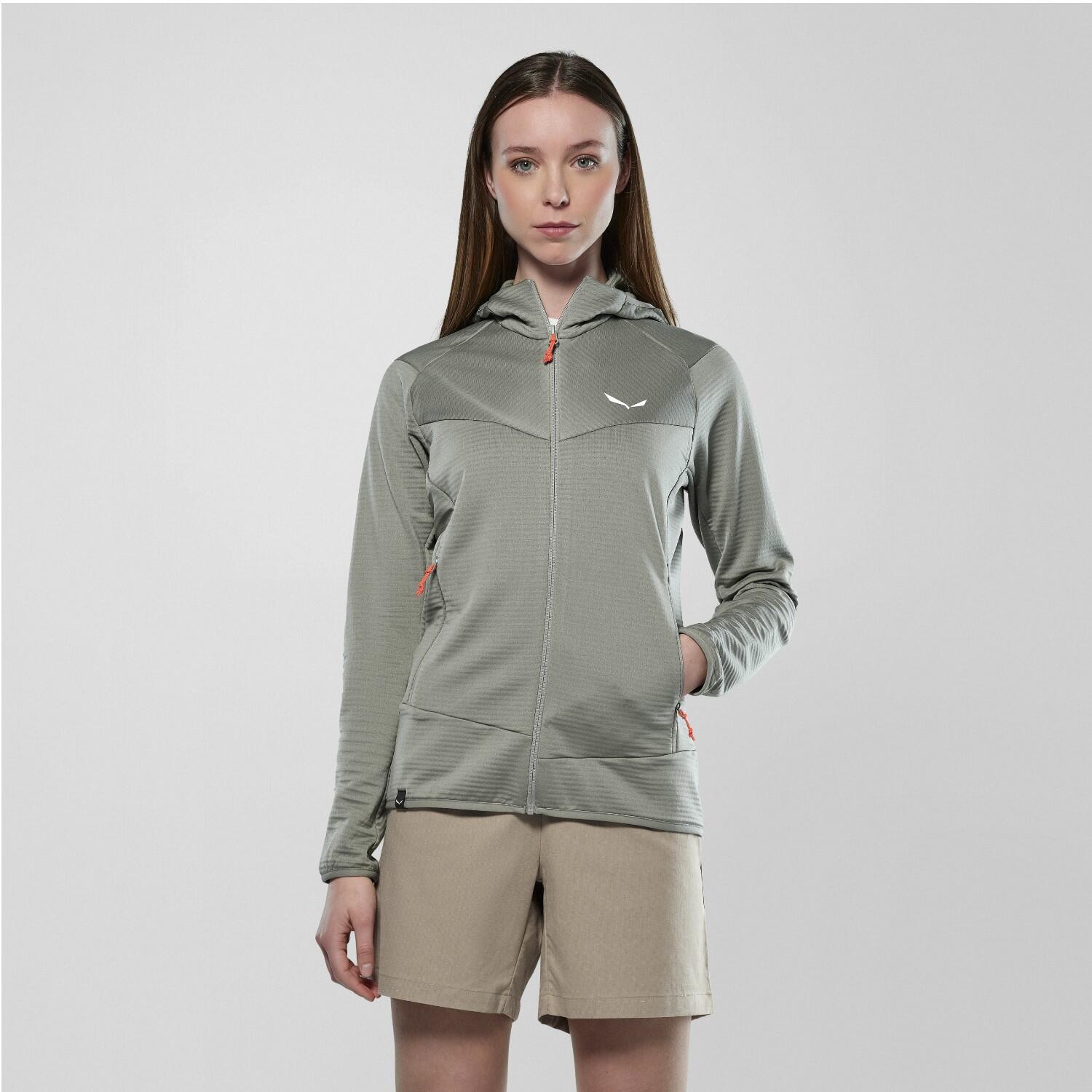 Veste de randonnée à capuche zippée femme Salewa Puez Altavia 5/6