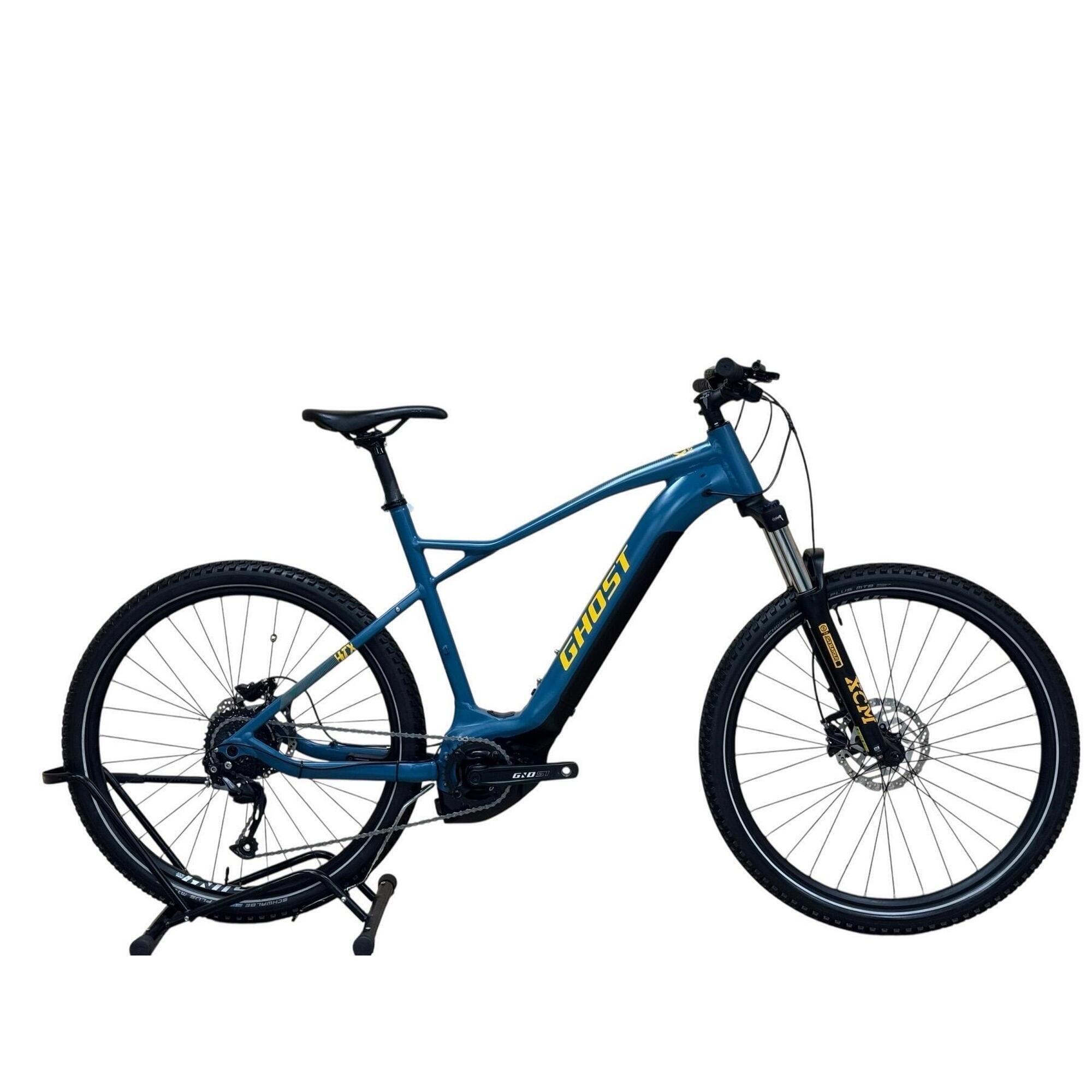 Ghost - Reconditionné - Vtt Électrique Ghost Hybride Htx Sport 1.0 Ltd - Comme Neuf - Vélo Tout Terrain - Bleu|noir - 48 Xl - Decathlon