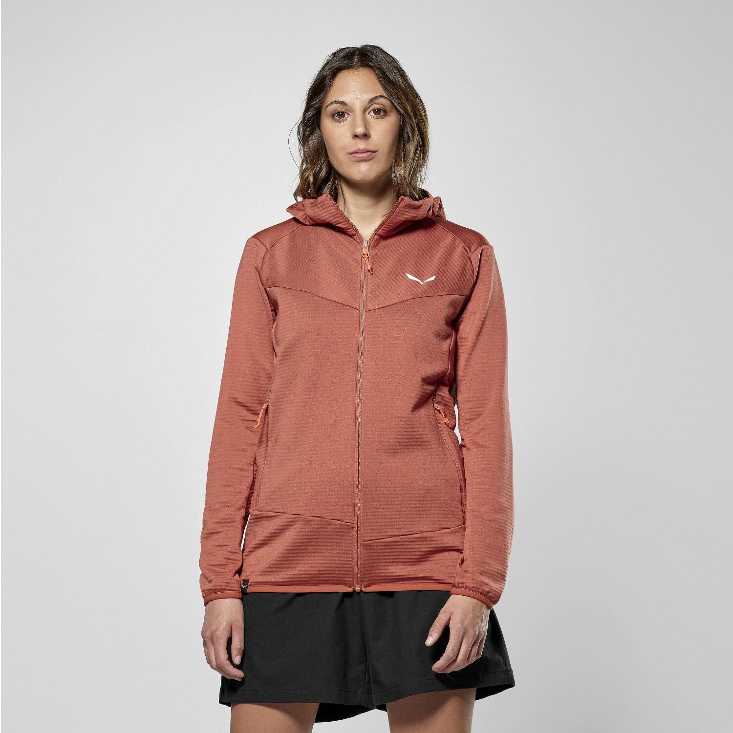 Chaqueta de senderismo con capucha mujer Salewa Puez Altavia 5/6