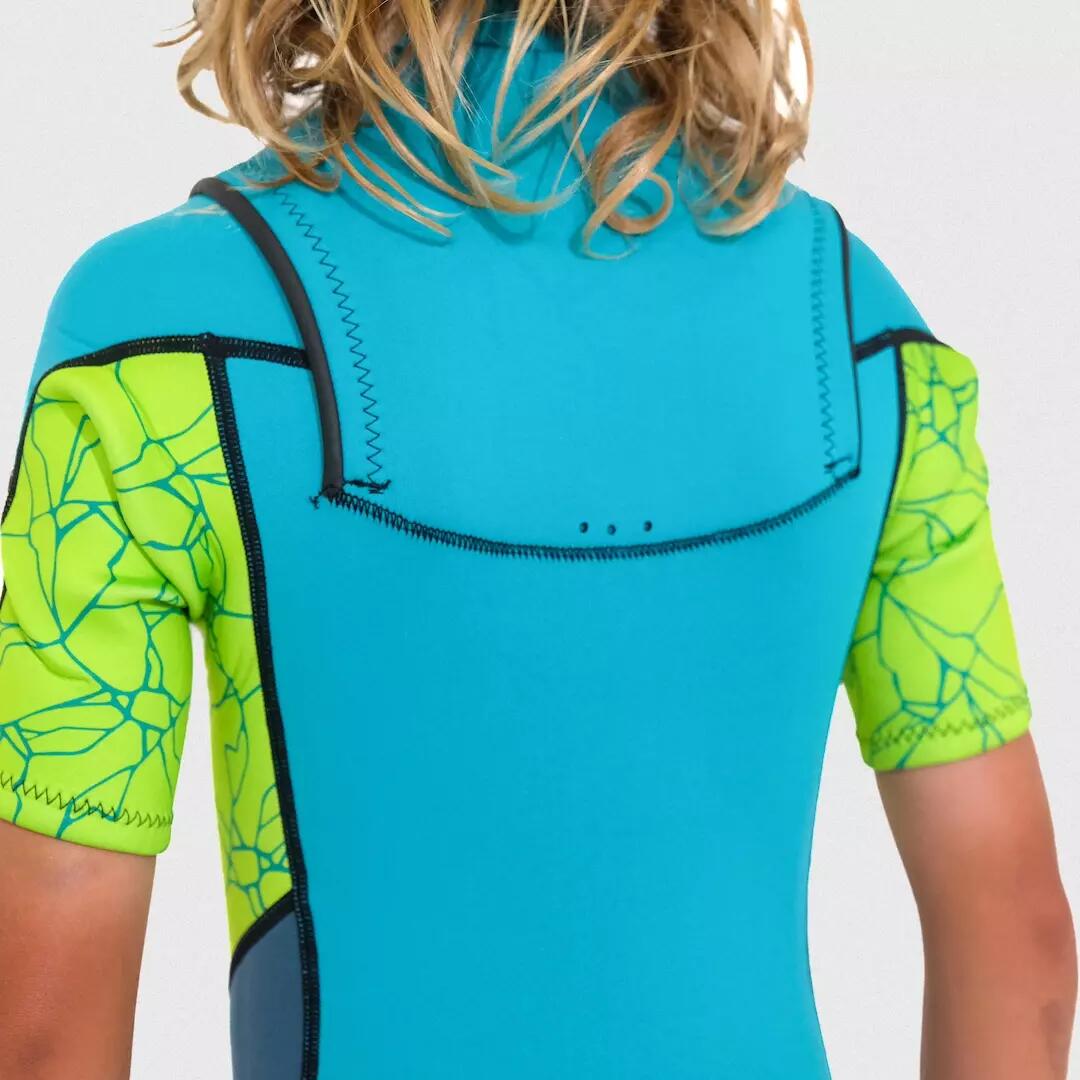 Traje neopreno natación niño Steamer Manches Cortas 2/2 Mm 3/5