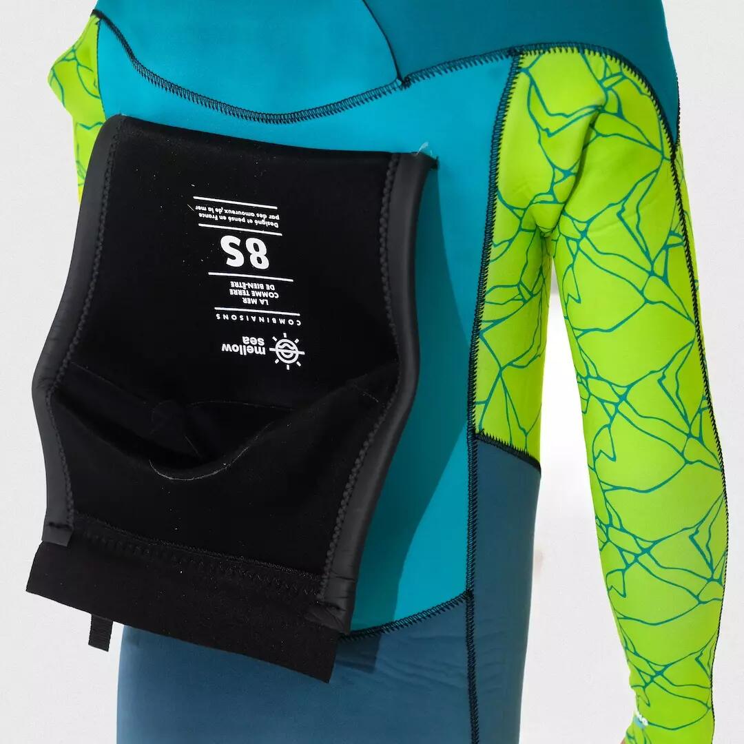 Traje neopreno natación niño Steamer Manches Cortas 2/2 Mm 4/5