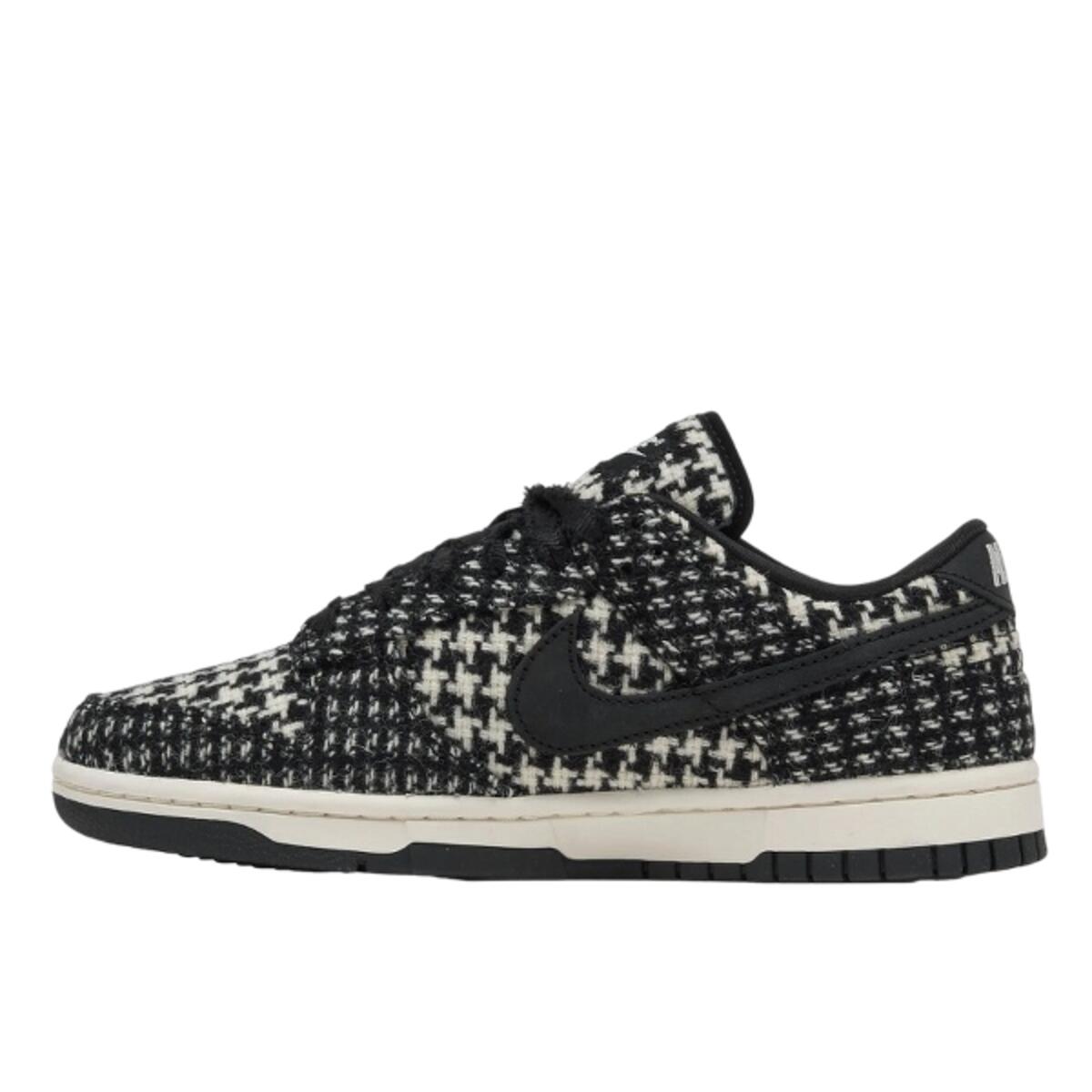 NIKE Shoes  Dunk Low Harris Tweed White Black Multi