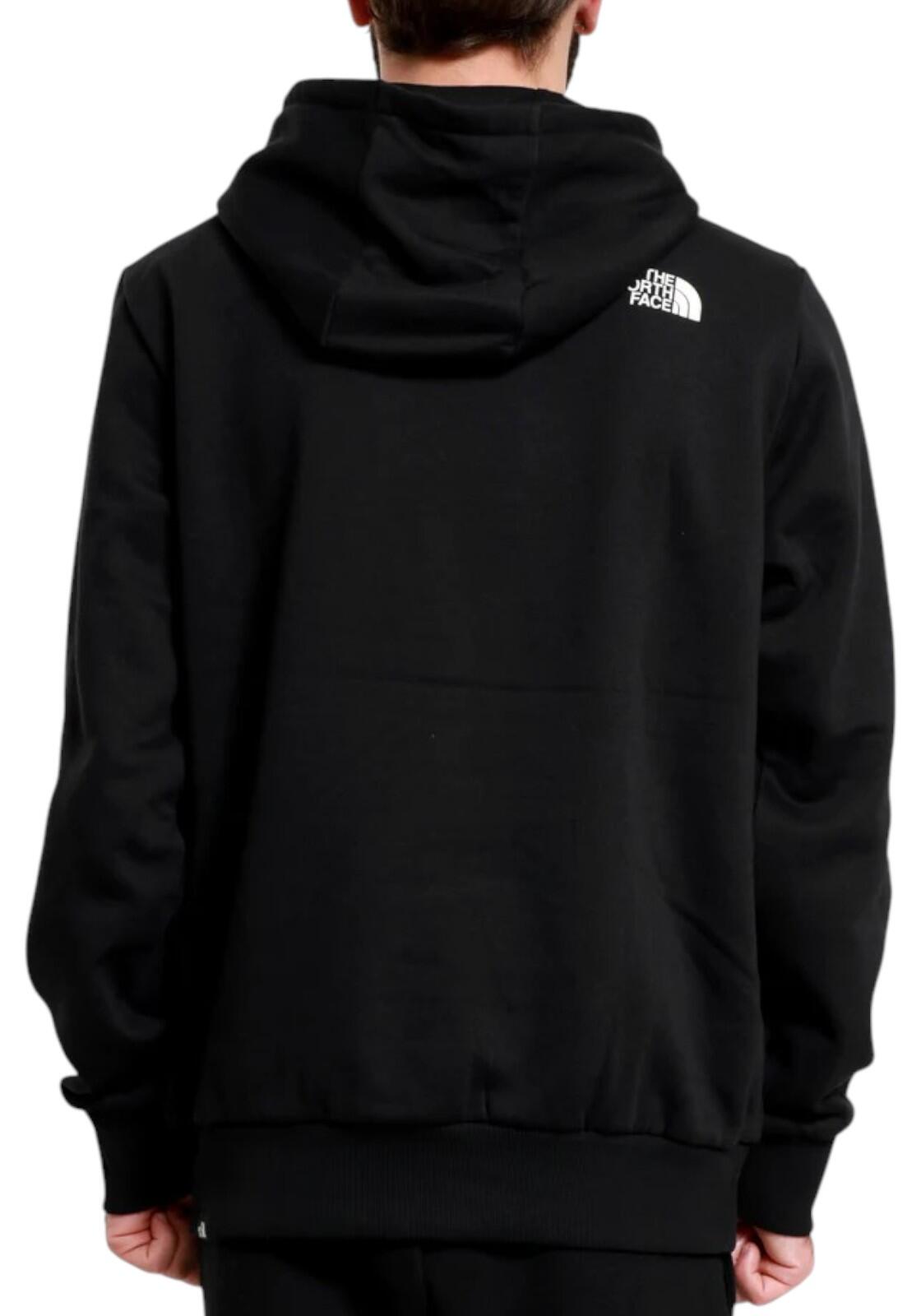 sweat-shirt M FINE HOODIE TNF HOMME noir 3/4