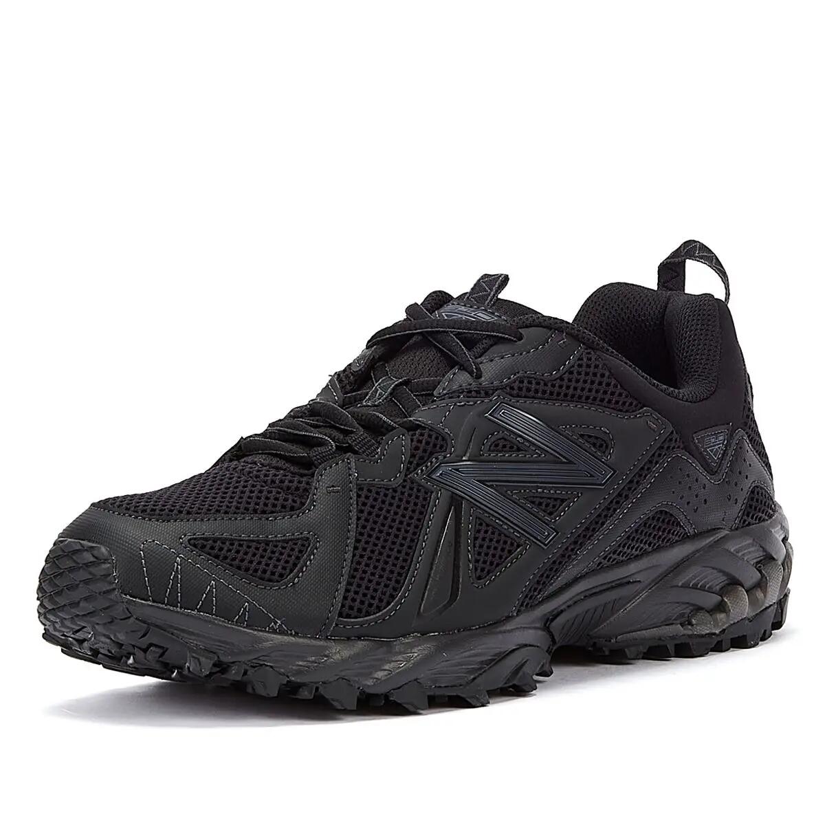 New Balance 610 Mono Black Trainers 3/6