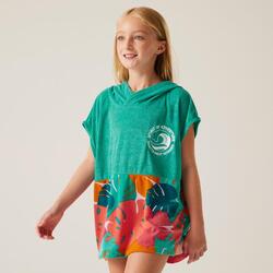 Serviette Poncho - Randonnée Vert Enfant