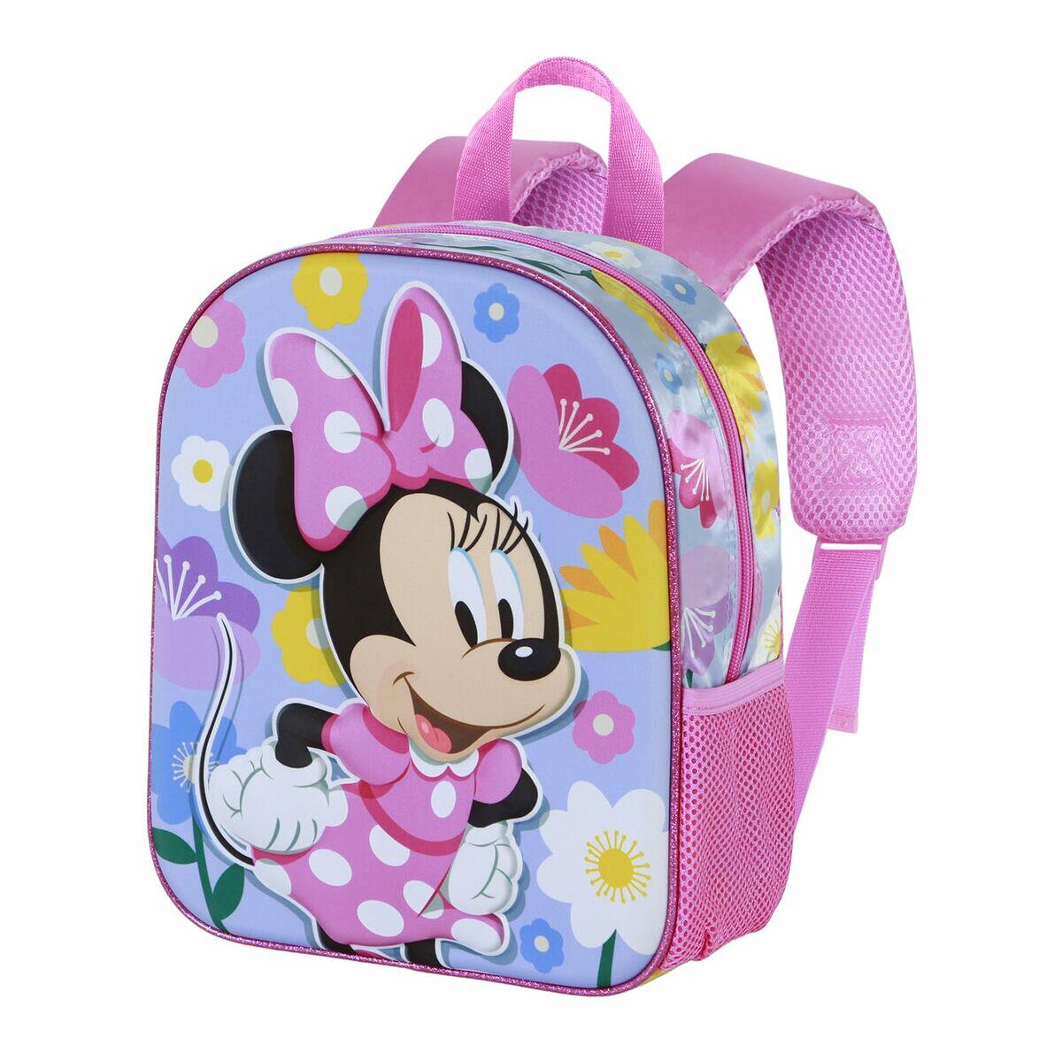 Mochila Escolar 3D con Ruedas DISNEY Spring Rosa 2/5