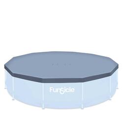 Bâche ronde pour piscine tubulaire Ø 3,66 m — Funsicle